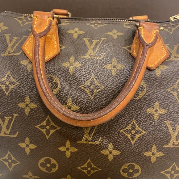 ❌SOLD❌ AUTHENTIC Louis Vuitton LV Monogram Canvas Speedy 25 Handbag Bag Vintage - Picture 2 of 16